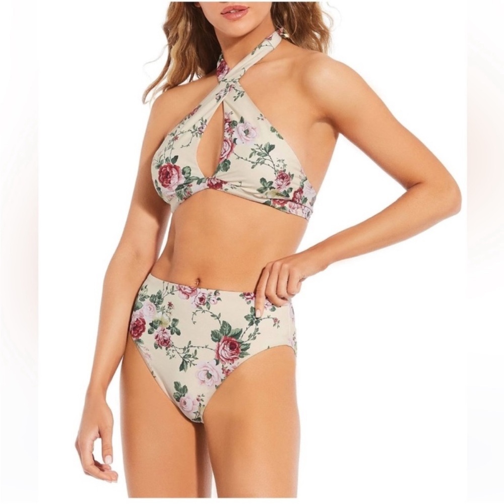 Antonio Melani x The Style Bungalow Miraflores Halter and High waisted Bottom